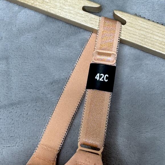 Torrid Curve Bra Womens 42C Peach 360 Back Smoothing Push-Up T-Shirt NEW - Picture 4 of 8